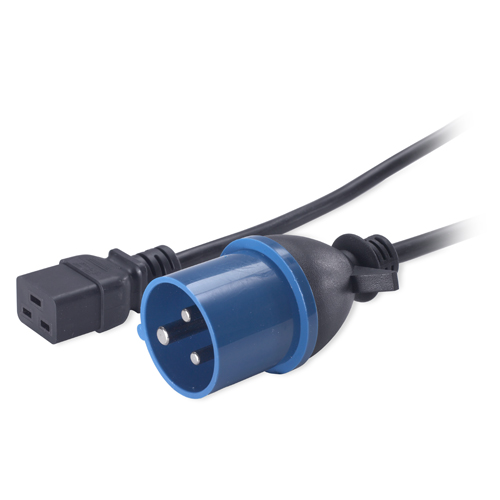 Artikelbild des Artikels “APC AP9876 : Geräteanschlußleitung, 230V 16A, C19 auf IEC309, 2,5m “