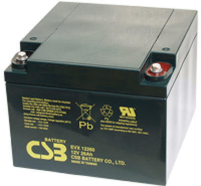 Artikelbild des Artikels “CSB Battery EVX12260 12V 26AH Blei-Akku (AGM) “