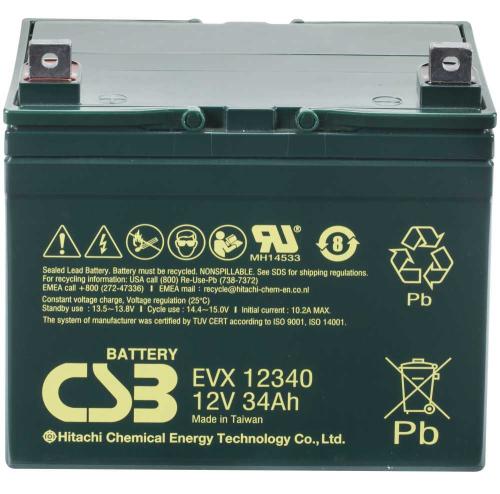 Artikelbild des Artikels “CSB Battery EVX12340 12V 34AH Blei-Akku (AGM) “