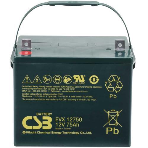 Artikelbild des Artikels “CSB Battery EVX12750 12V 75AH Blei-Akku AGM “