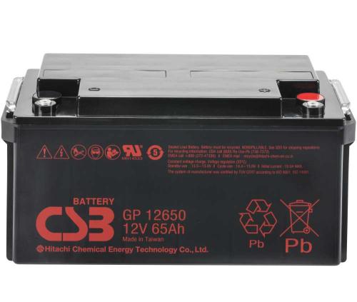Artikelbild des Artikels “CSB Battery GP12650 12V 65AH Blei-Akku (AGM) “