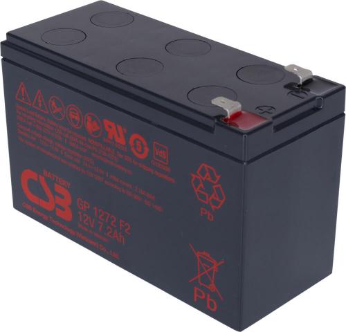 Artikelbild des Artikels “CSB Battery  GP1272F2 12V 7,2AH Blei-Akku (AGM), VdS “