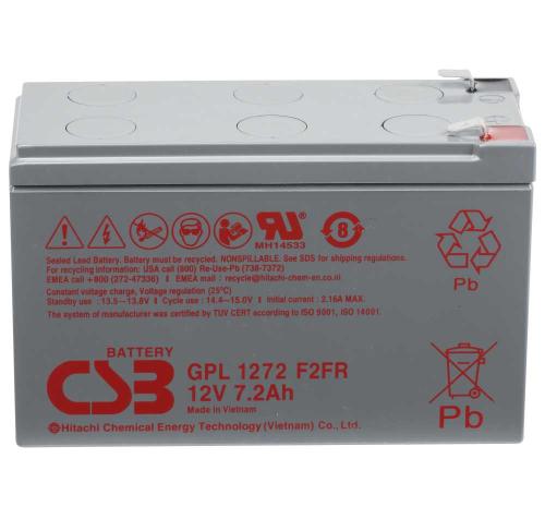 Artikelbild des Artikels “CSB Battery GPL1272F2 12V 7,2AH Blei-Akku (AGM) “