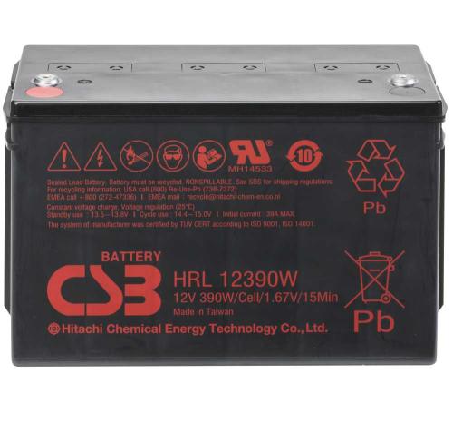 Artikelbild des Artikels “CSB Battery HRL12390W 12V 97,5AH Blei-Akku (AGM) “