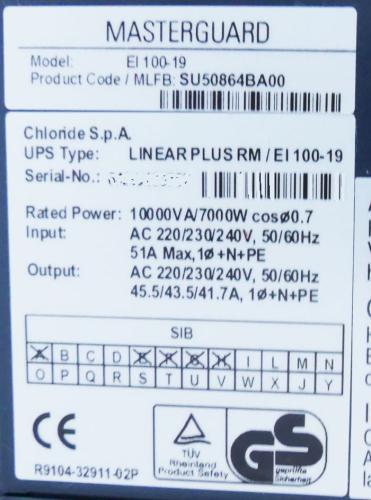 Artikelbild des Artikels “Batterie für Masterguard Chloride Linear Plus: EI 100-T und EI 100-19 “
