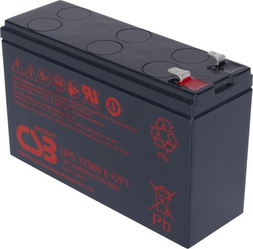 Artikelbild des Artikels “CSB Battery UPS123606F2F1 12V 7,2AH Blei-Akku (AGM) “