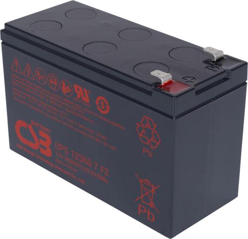 Artikelbild des Artikels “CSB Battery UPS123607F2 12V 7,2AH Blei-Akku (AGM) “