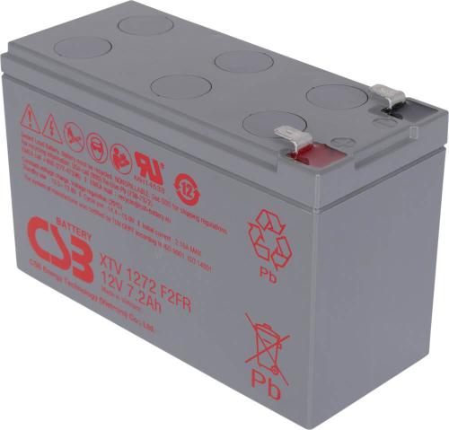Artikelbild des Artikels “CSB Battery XTV1272F2 12V 7,2AH Blei-Akku (AGM) “