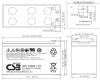 Artikelbild 2 des Artikels “CSB Battery UPS123607F2 12V 7,2AH Blei-Akku (AGM) “