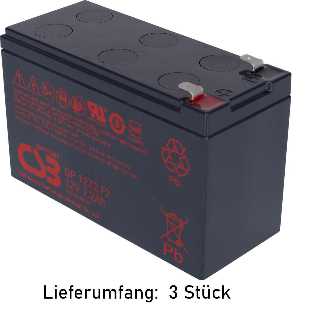 Artikelbild 1 des Artikels “Batterie für PowerWalker VFI 1000 LCD “