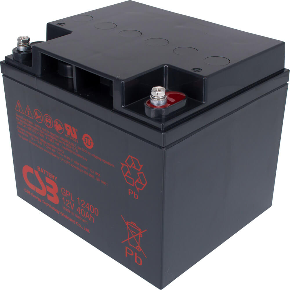 Artikelbild 1 des Artikels “CSB Battery  GPL12400 12V 40AH  Blei-Akku (AGM), Longlife “