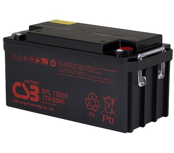 Artikelbild 1 des Artikels “CSB Battery  GPL12650 12V 65AH Blei-Akku (AGM), Longlife “