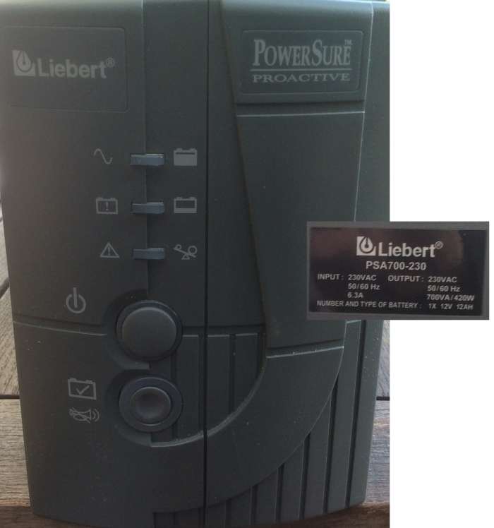 Artikelbild 2 des Artikels “Liebert PowerSure PSA-700 : Batterie/Ersatzakku “