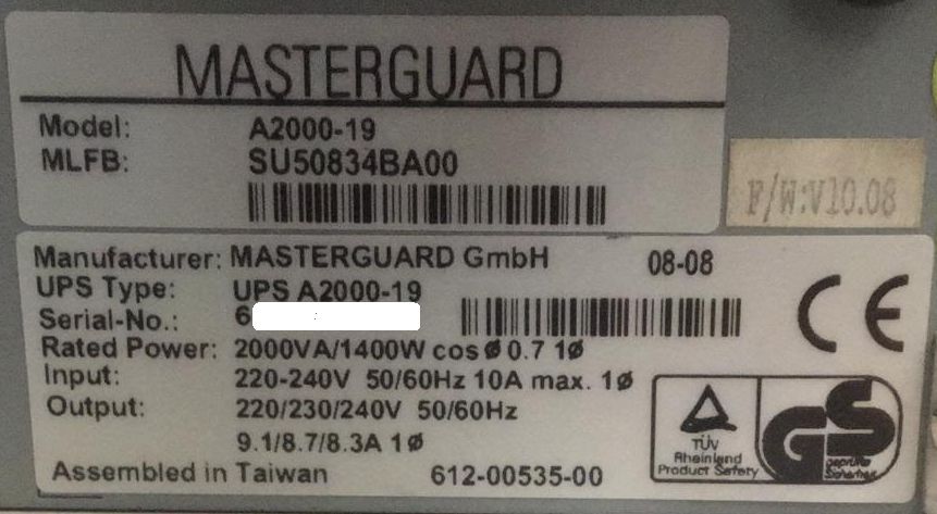 Artikelbild 2 des Artikels “Batterie für Masterguard A2000 “