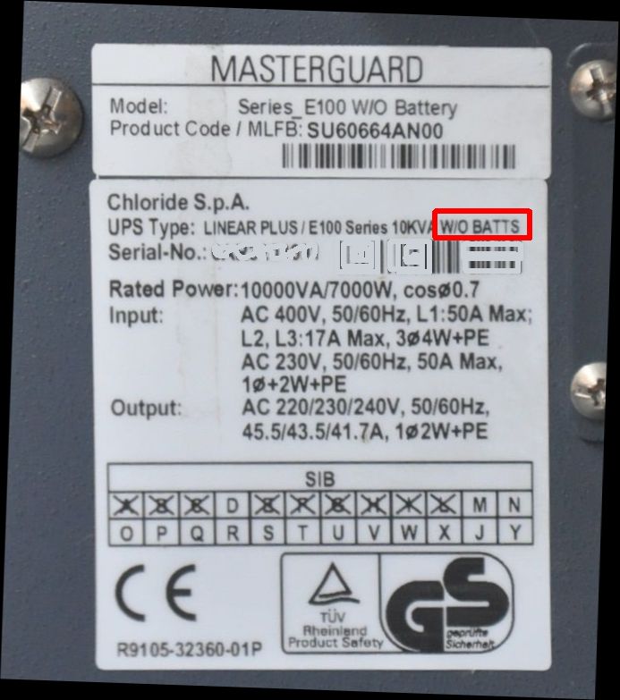 Artikelbild 2 des Artikels “Batterie für Masterguard Chloride Linear Plus: EI 100-T und EI 100-19 “