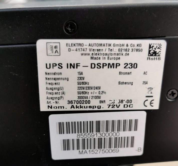 Artikelbild 3 des Artikels “Akku für EA DSP Multipower 230 - 3000VA “
